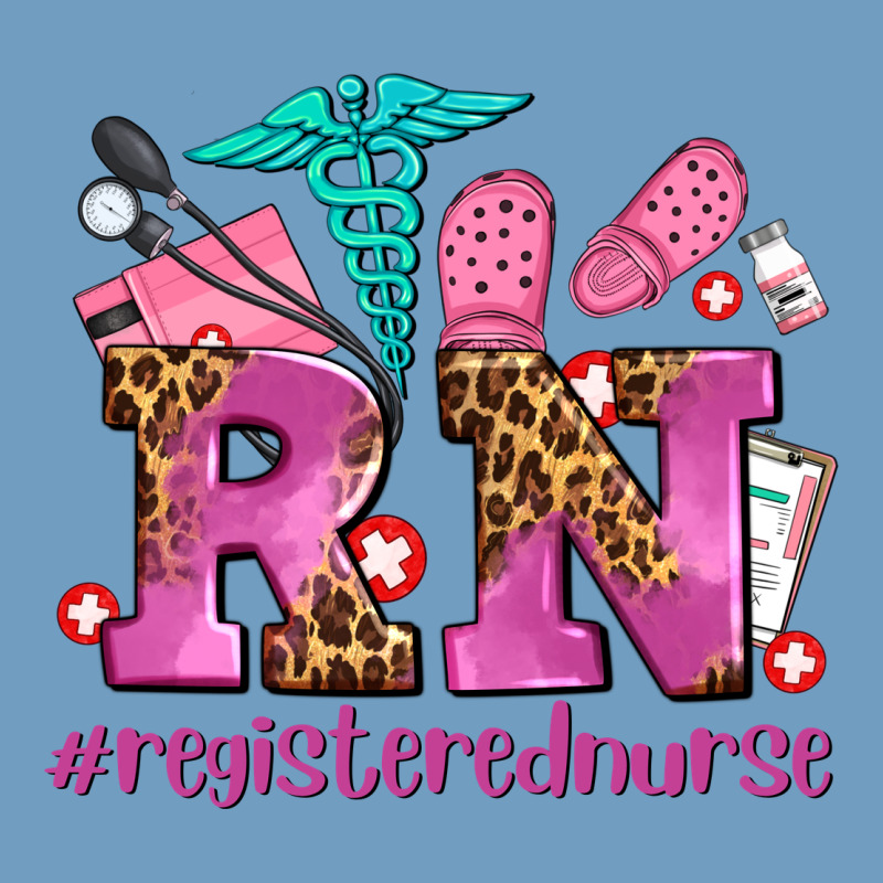 Registered Nurse With Crocs Urban Heavy Tee by AdoDesignShop | Teevron