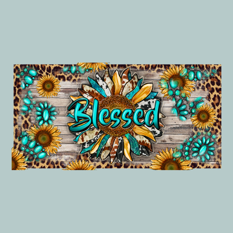 Blessed With Sunflower And Gemstone Heavy Core Tee by RanaPortraitStore | Teevron