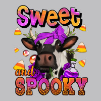 Sweet And Spooky Halloween Cow Long Sleeve Tee | Teevron