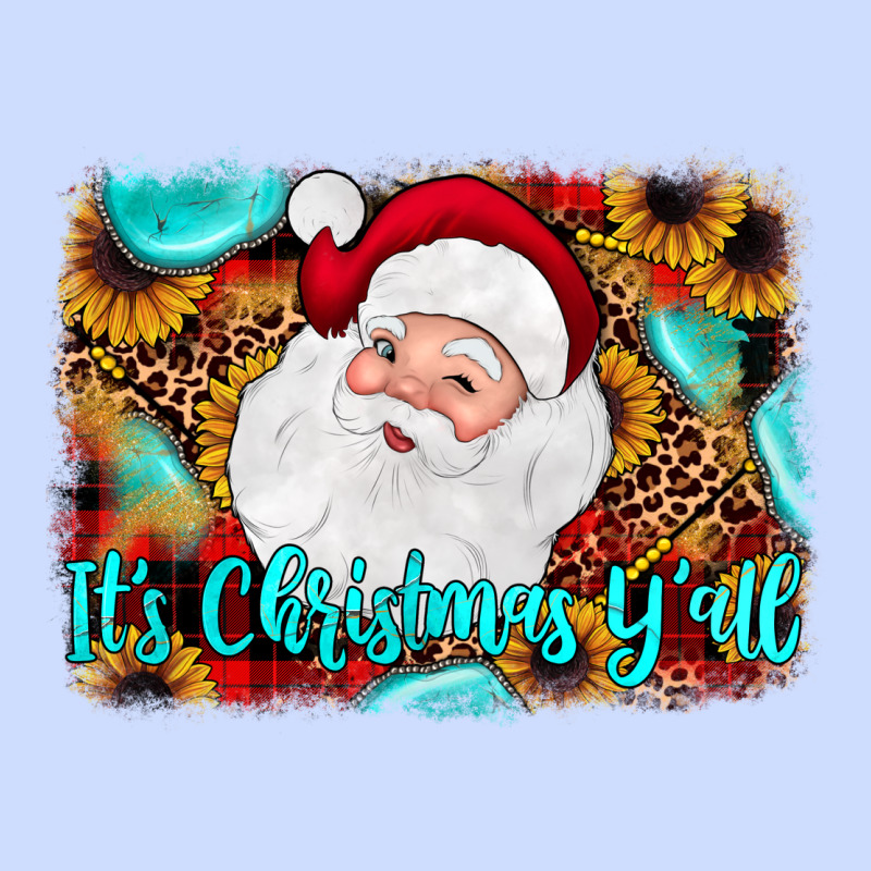 It's Christmas Y'all Background Urban Heavy Tee by JahusDesignShop | Teevron