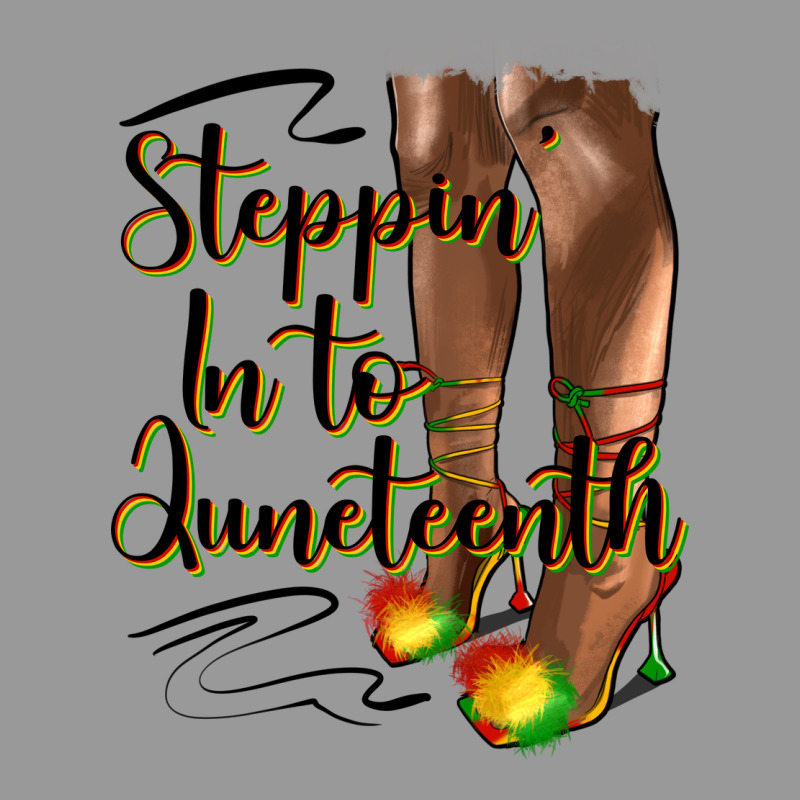 Steppin' In To Juneteenth Heels Vintage Hoodie by HRA Design Shop | Teevron