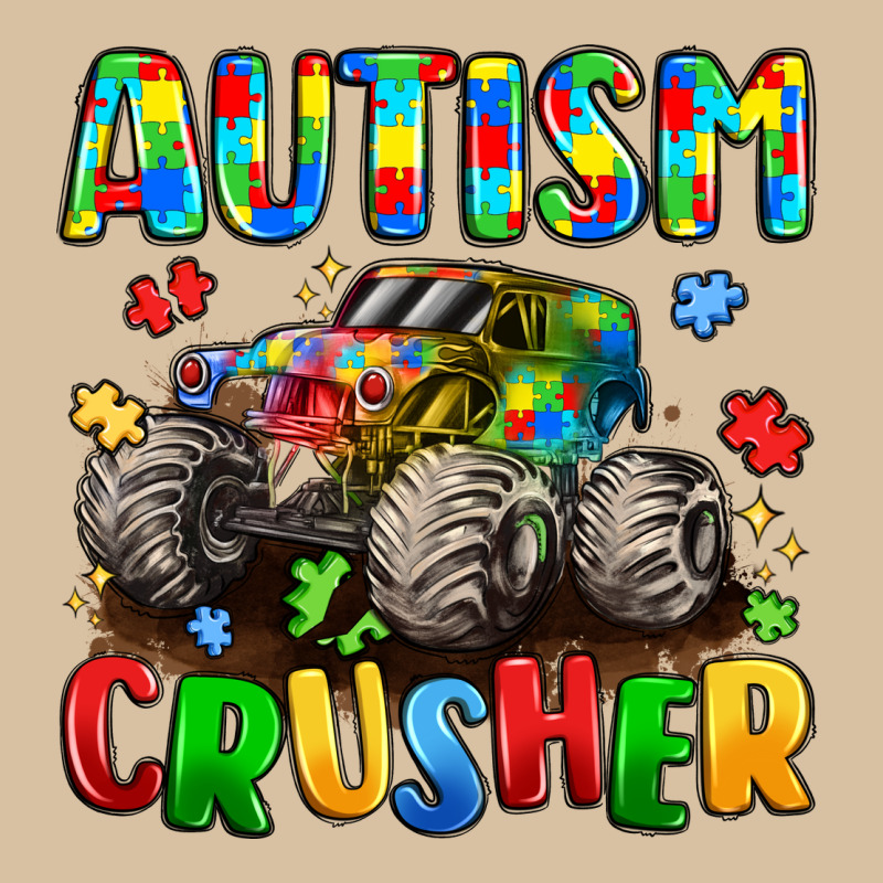 Autism Crusher Heavyweight Hoodie by LillyAllenDesigns | Teevron