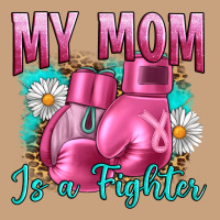 Breast Cancer My Mom Is A Fighter Vintage Tee | Teevron