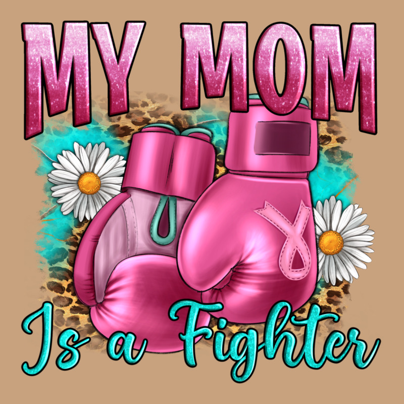 Breast Cancer My Mom Is A Fighter Vintage Tee by Artiststas | Teevron