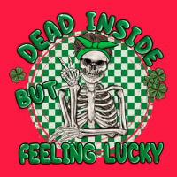 Dead Inside But Feeling Lucky Zipper Hoodie | Teevron