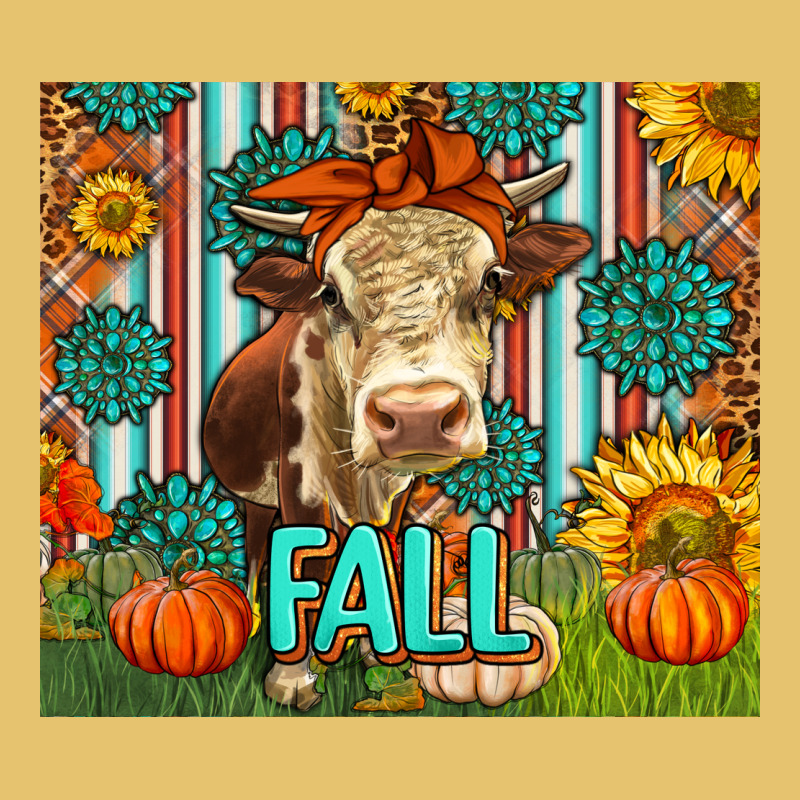Western Fall Cow Premium Sweatshirt by LillyAllenDesigns | Teevron
