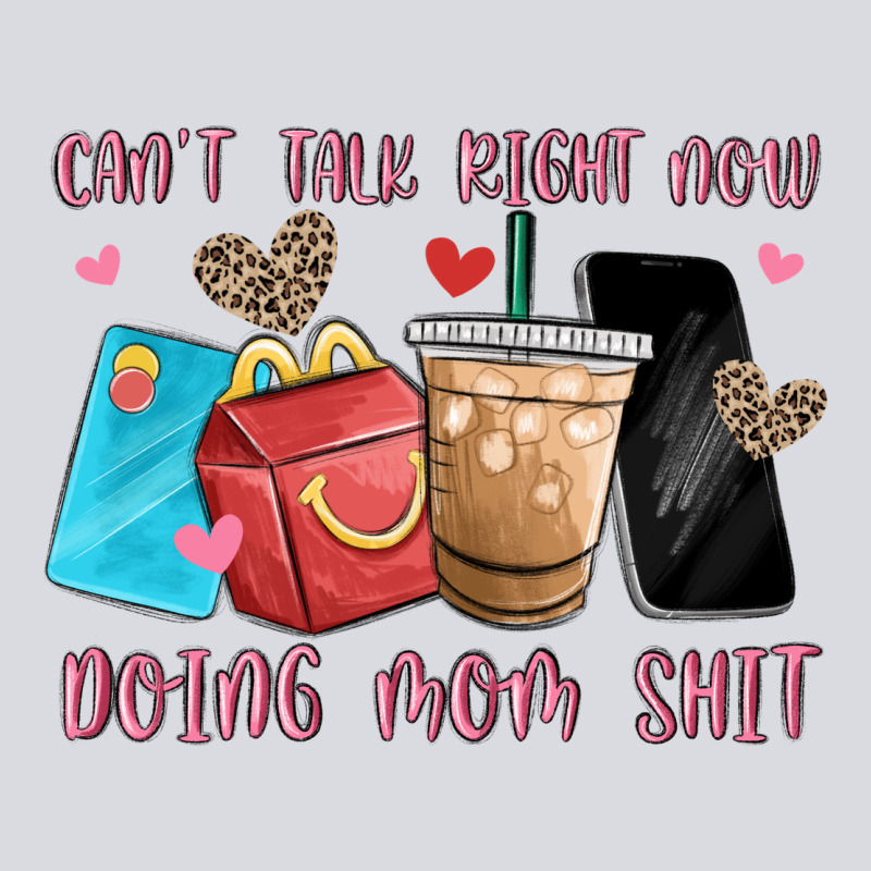 Can't Talk Right Now Doing Mom Shit Zipper Hoodie by MaliasSmallBusiness | Teevron
