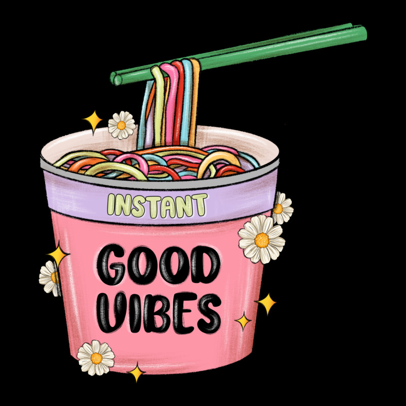 Instant Good Vibes Noodles Ladies Tee by MaliasSmallBusiness | Teevron
