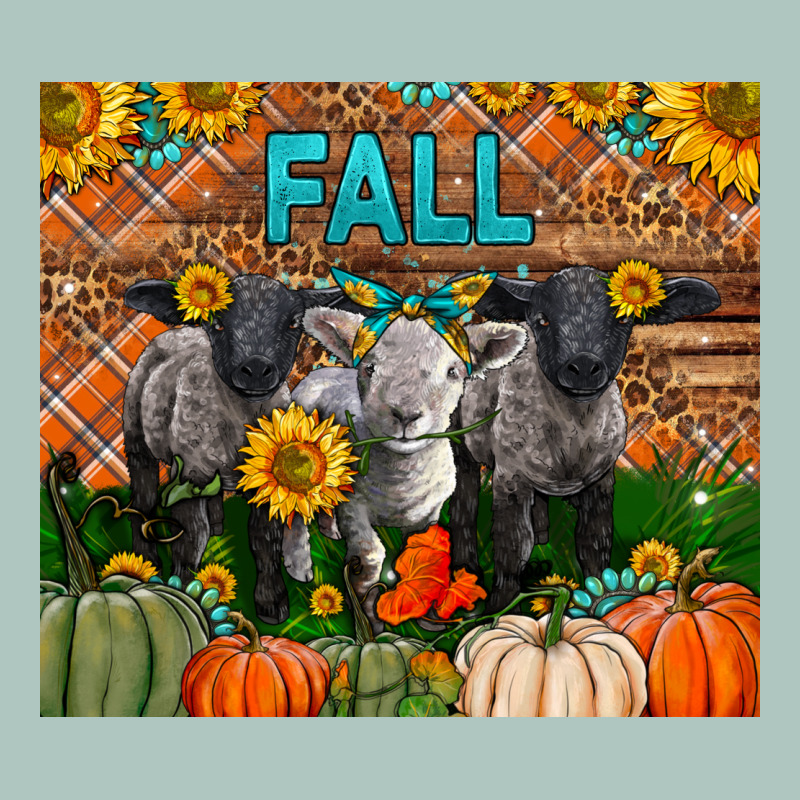 Fall Baby Lambs Premium Sweatshirt by LillyAllenDesigns | Teevron