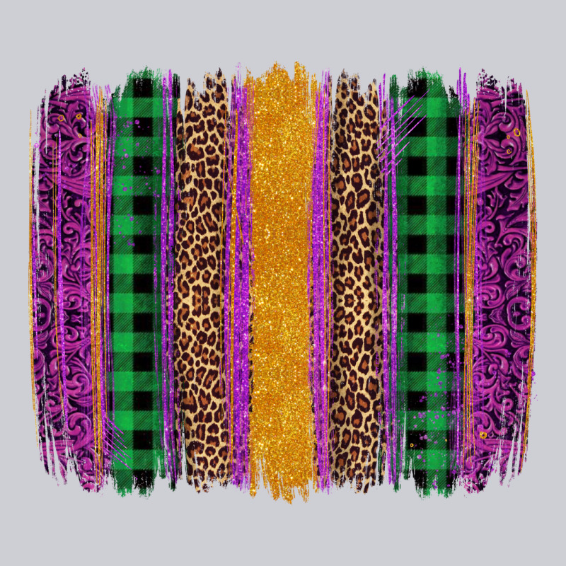 Mardi Gras Western Brush Stroke Classic Tee by Artiststas | Teevron