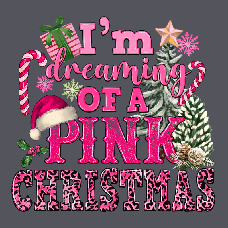 I Am Dreaming Of A Pink Christmas Vintage Hoodie by FaDigitalArtStudio | Teevron