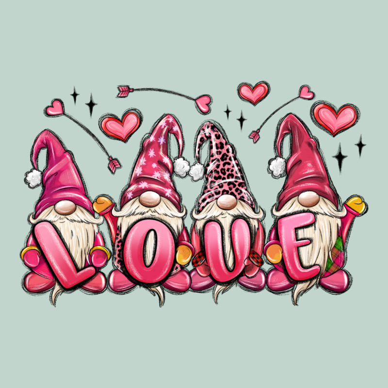 Love Gnomes Valentine's Day Zipper Hoodie by MaliasSmallBusiness | Teevron