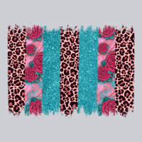 Valentines Day Leopard Rose Glitter Brush Stoke Heavyweight Sweatshirt | Teevron