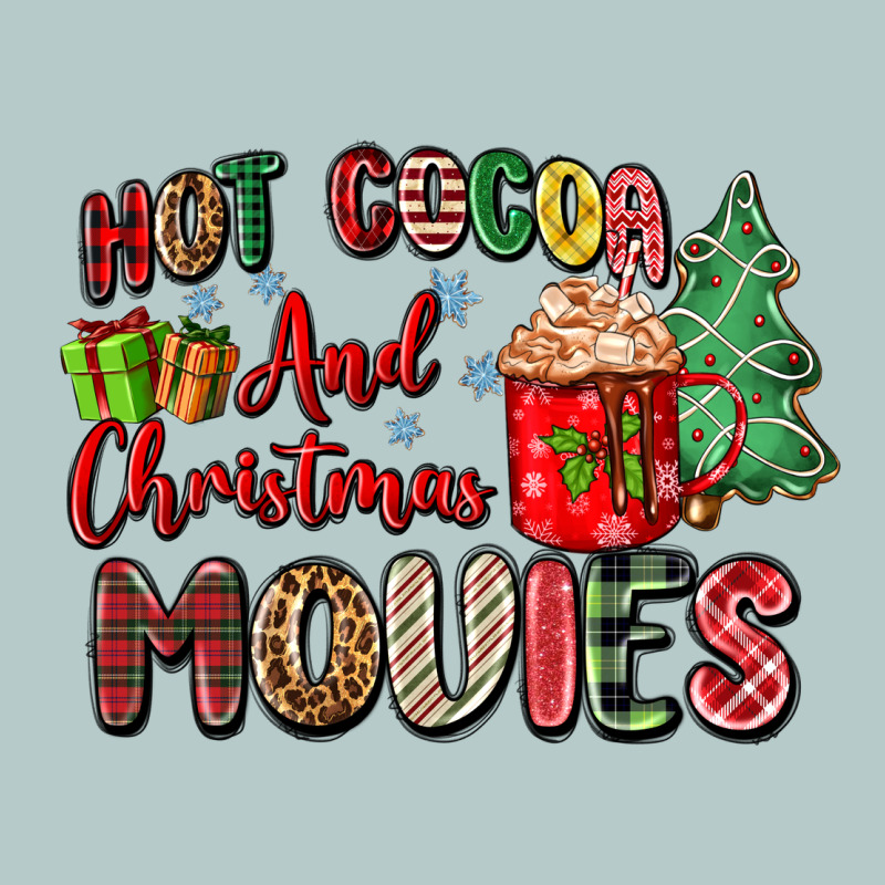 Hot Cocoa And Christmas Movies Heavy Core Tee by Zillion Design Studio | Teevron