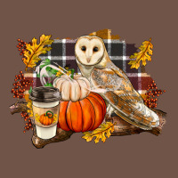 Fall Barn Owl Premium Sweatshirt | Teevron