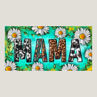 Turquoise And Daisy Mama Heavy Core Tee | Teevron