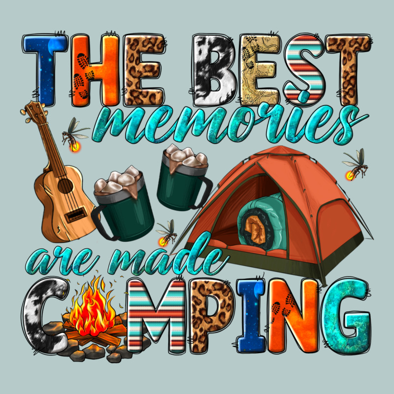 The Best Memories Are Made Camping Heavy Core Tee by texasbilliewilder | Teevron