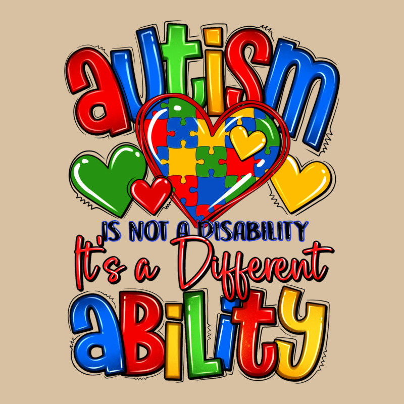 Autism Is Not A Disability It's A Different Abilit Heavyweight Hoodie by LillyAllenDesigns | Teevron
