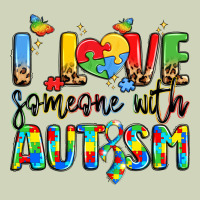 I Love Someone With Autism Heavyweight Hoodie | Teevron