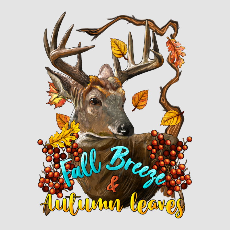 Fall Breeze And Autumn Leaves Deer Premium Sweatshirt by LillyAllenDesigns | Teevron