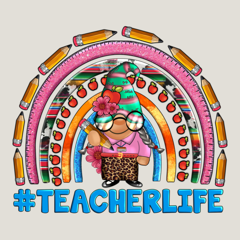 Teacherlife And Teacher Gnome Rainbow Heavy Core Tee by Artiststas | Teevron