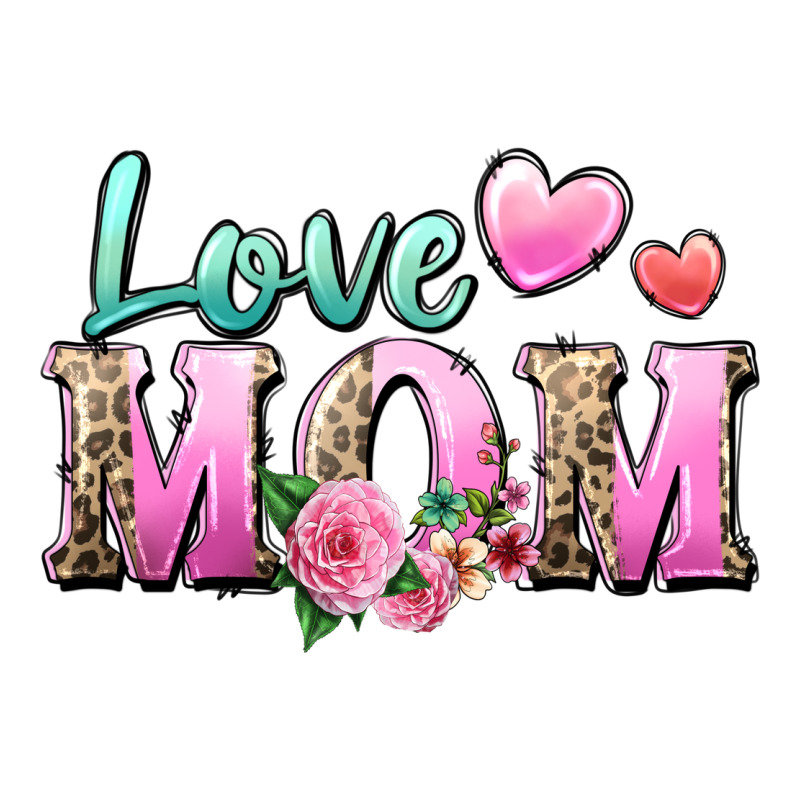 Love Mom Premium Tee by Zillion Design Studio | Teevron