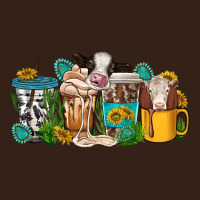 Western Cow Coffee Cup Heavy Core Tee | Teevron