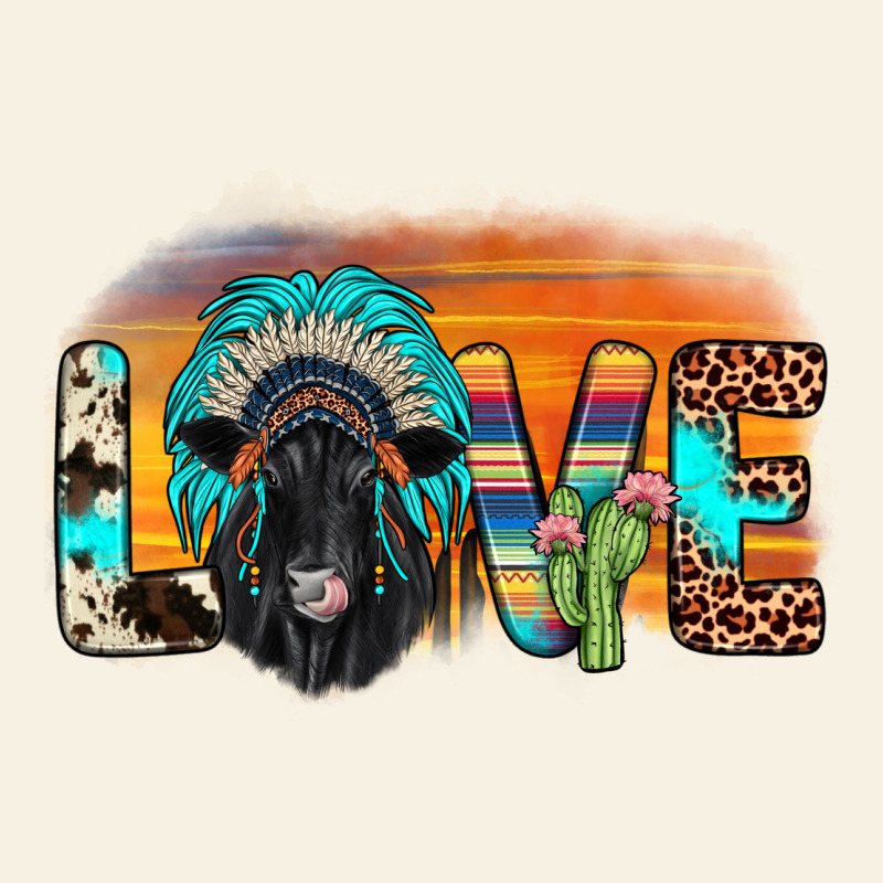 Love Black Angus Indian Headdress Vintage Tee by JahusDesignShop | Teevron