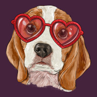 Beagle With Love Glasses Premium Tee | Teevron