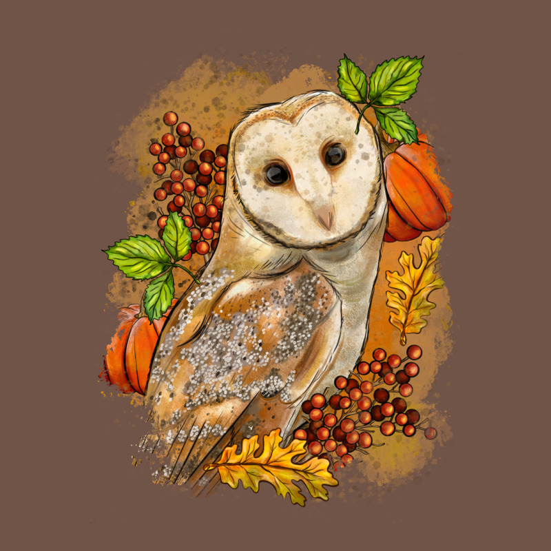 Fall Owl Premium Sweatshirt by LillyAllenDesigns | Teevron