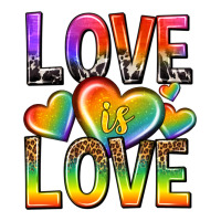 Love Is Love With Hearts Premium Tee | Teevron