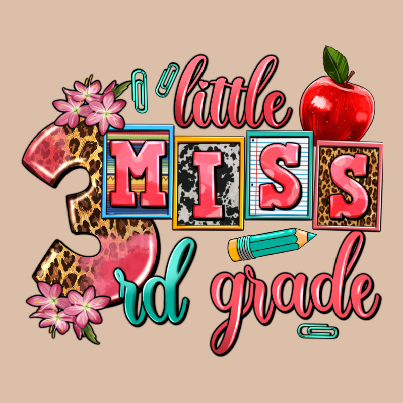 Little Miss 3rd Grade Urban Heavy Tee by AdoDesignShop | Teevron