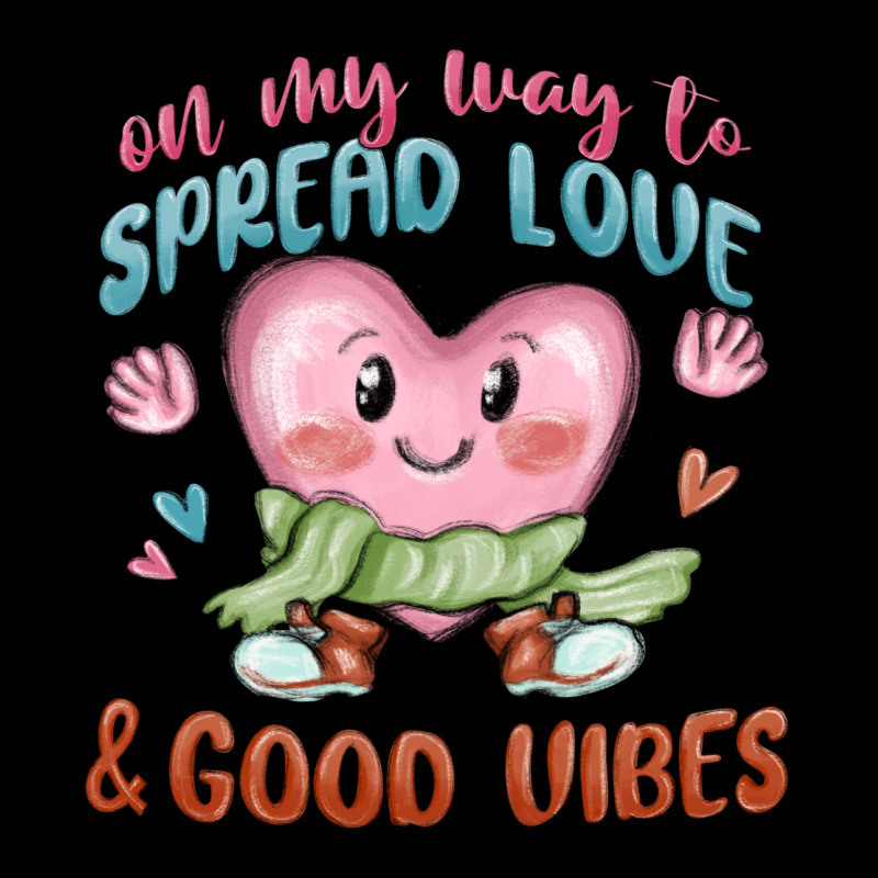 On My Way To Spread Love Ladies Tee by MaliasSmallBusiness | Teevron