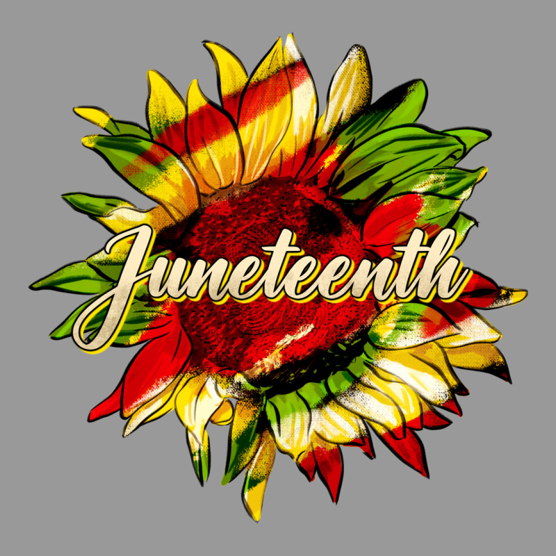 Juneteenth Sunflower Black Lives Matter Vintage Hoodie by HRA Design Shop | Teevron