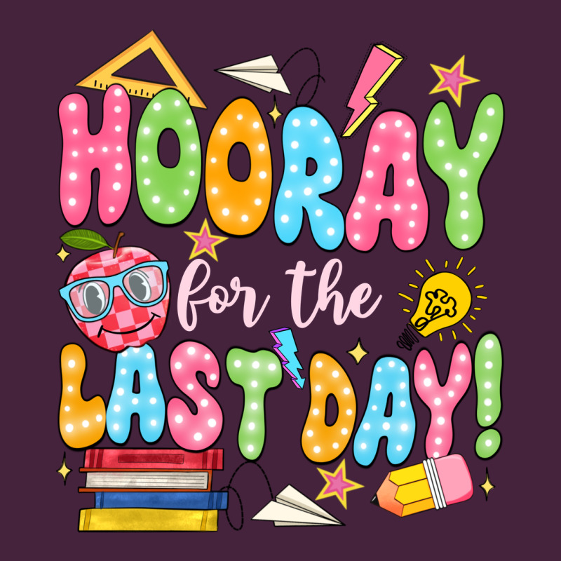 Hooray For The Last Day White Long Sleeve Tee by JahusDesignShop | Teevron