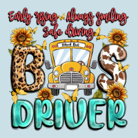 Early Rising Always Smiling Safe Driving Bus Drive Ladies Tee | Teevron