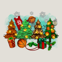 Christmas Trees With Basketball Heavy Core Tee | Teevron
