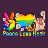 Peace Love Rock Pride Premium Tee | Teevron
