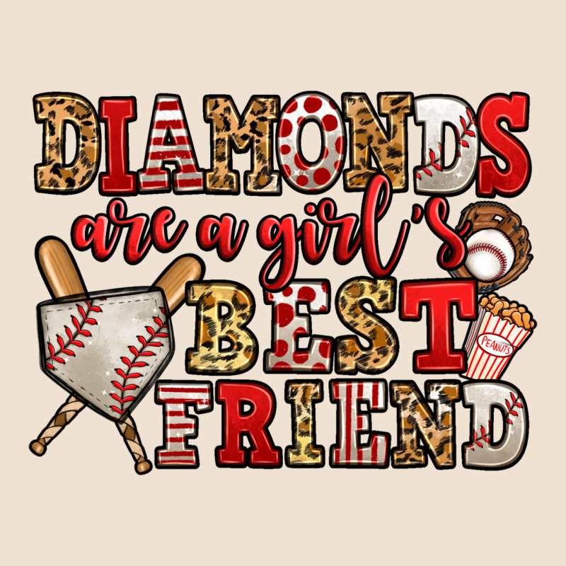 Diamonds Are A Girl's Best Friend Baseball Urban Heavy Tee by Jasminsmagicworld | Teevron