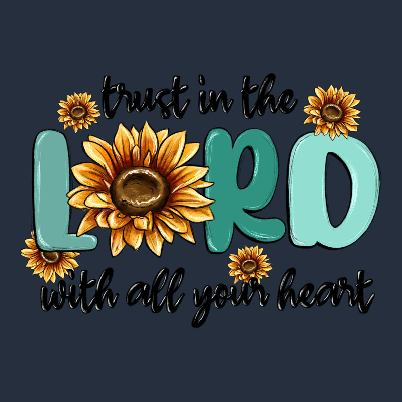 Trust In The Lord With All Your Heart Zipper Hoodie by MaliasSmallBusiness | Teevron