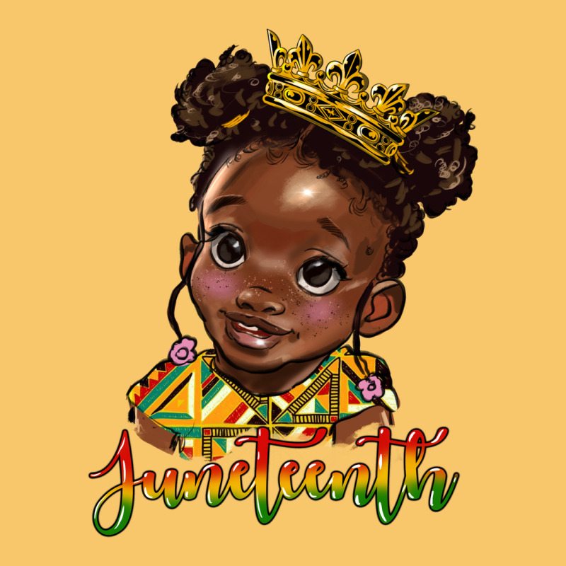 Juneteenth Black Girl Vintage Hoodie by HRA Design Shop | Teevron