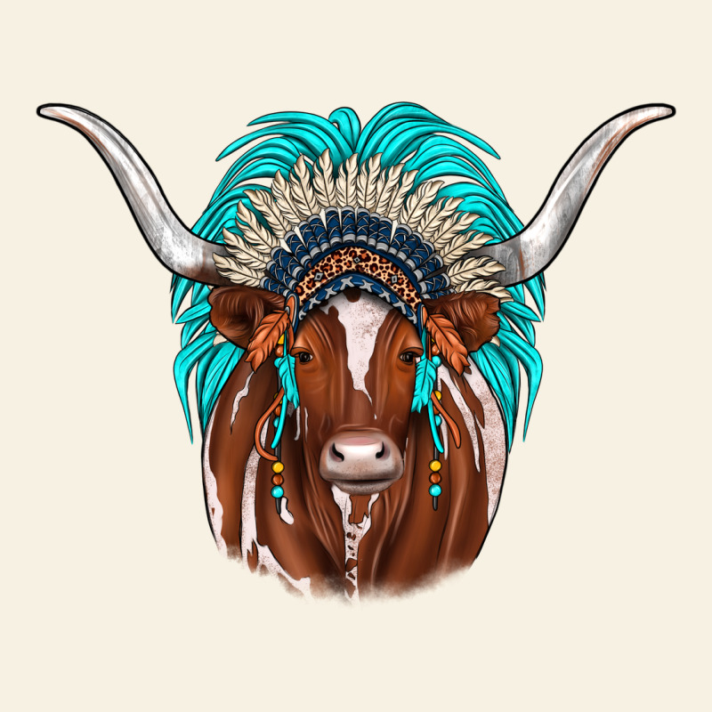 Texas Longhorn Indian Headdress Vintage Tee by JahusDesignShop | Teevron