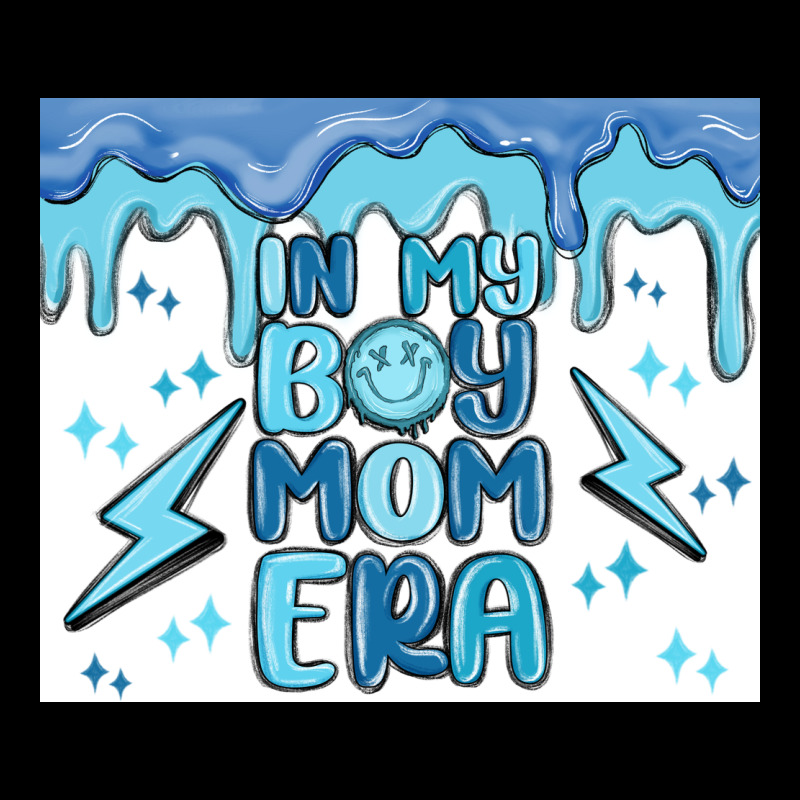 In My Boy Mom Era Ladies Tee by MaliasSmallBusiness | Teevron