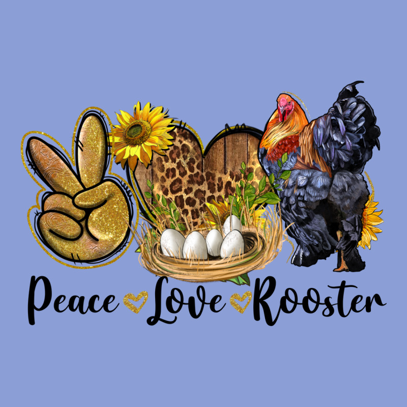 Peace Love Rooster Long Sleeve Tee by LillyAllenDesigns | Teevron