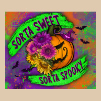 Sorta Sweet Sorta Spooky Mousepad Heavyweight Sweatshirt | Teevron