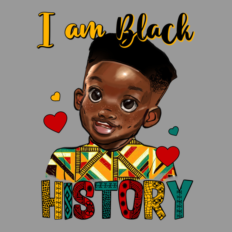 I Am Black History Black Boy Vintage Hoodie by HRA Design Shop | Teevron