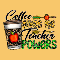 Coffee Gives Me Teacher Powers Vintage Hoodie | Teevron