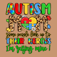 Autism Mom Some People Look Up To Their Heroes Heavyweight Hoodie | Teevron