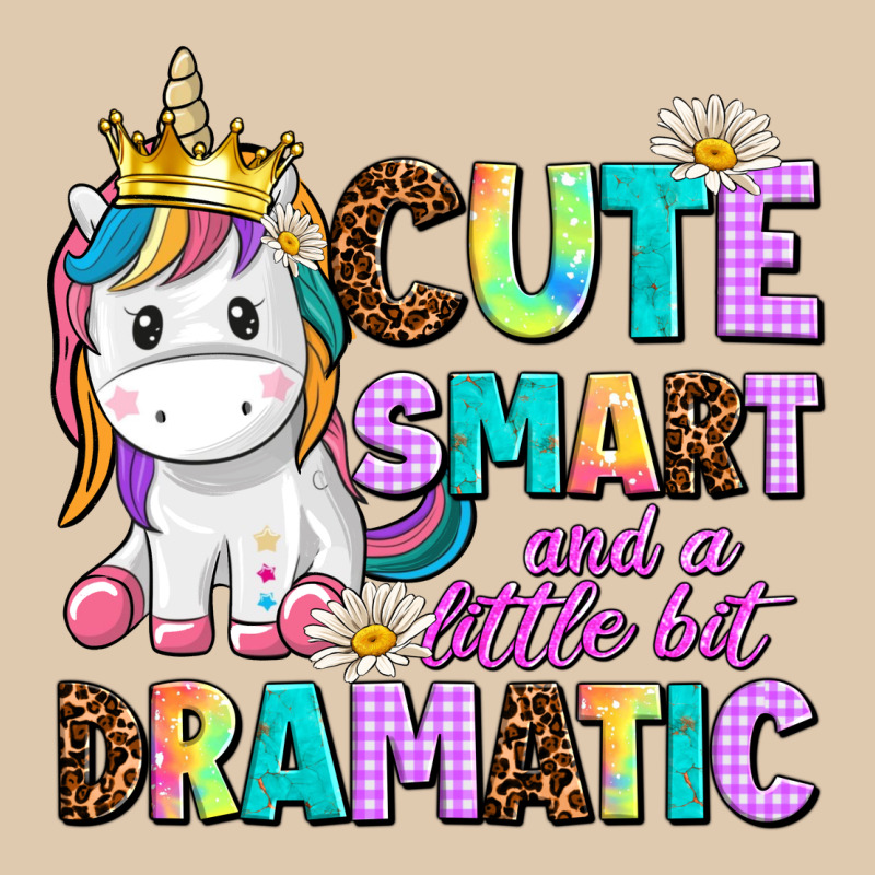 Cute Smart And A Little Bit Dramatic Unicorn Heavyweight Sweatshirt by AdoDesignShop | Teevron