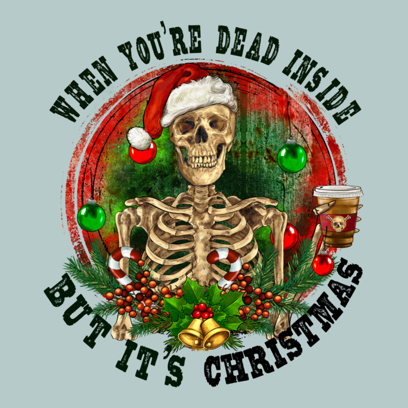 When You're Dead Inside But It's Christmas Heavy Core Tee by RanaPortraitStore | Teevron
